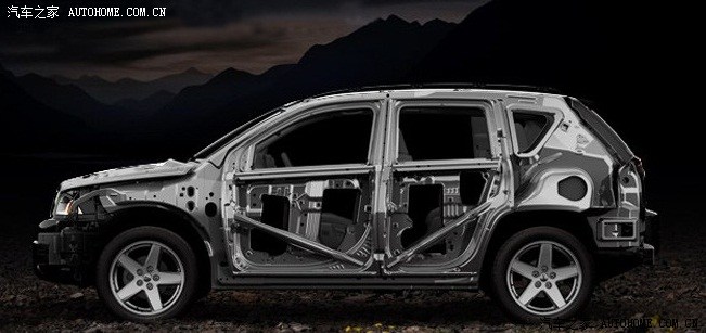 让我们看看究竟什么是"半承载式"底盘.