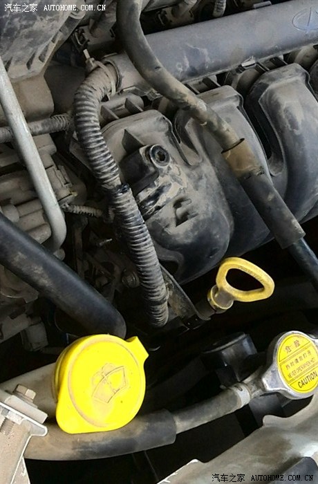 机油尺在什么位置啊