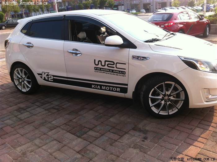 起亚k2轮毂改装科普番外篇