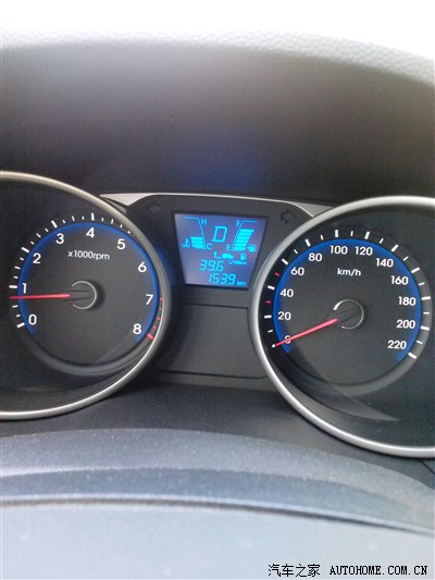 【图】新车油耗,给力啊!_北京现代ix35论坛_汽车之家论坛