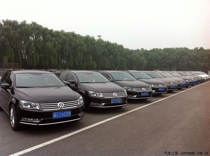 车行天下北京迈腾车友会30辆新迈腾集结完毕俊男靓女多图