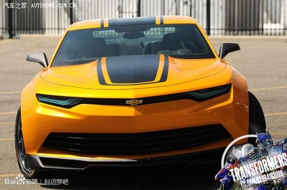 变形金刚4拍摄现场谍照第六代科迈罗概念车实车高清谍照