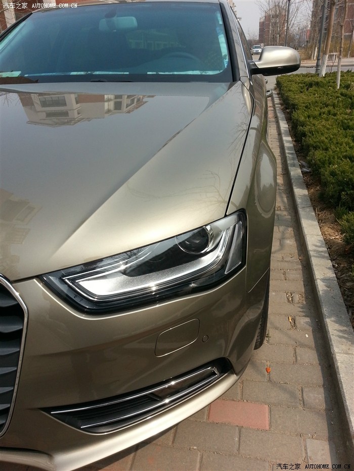 更新求精2013款奥迪a4l达喀尔金标准提车作业