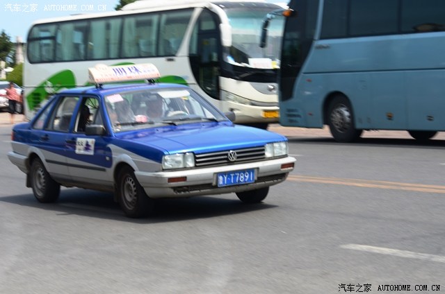 蓬莱的普桑出租车