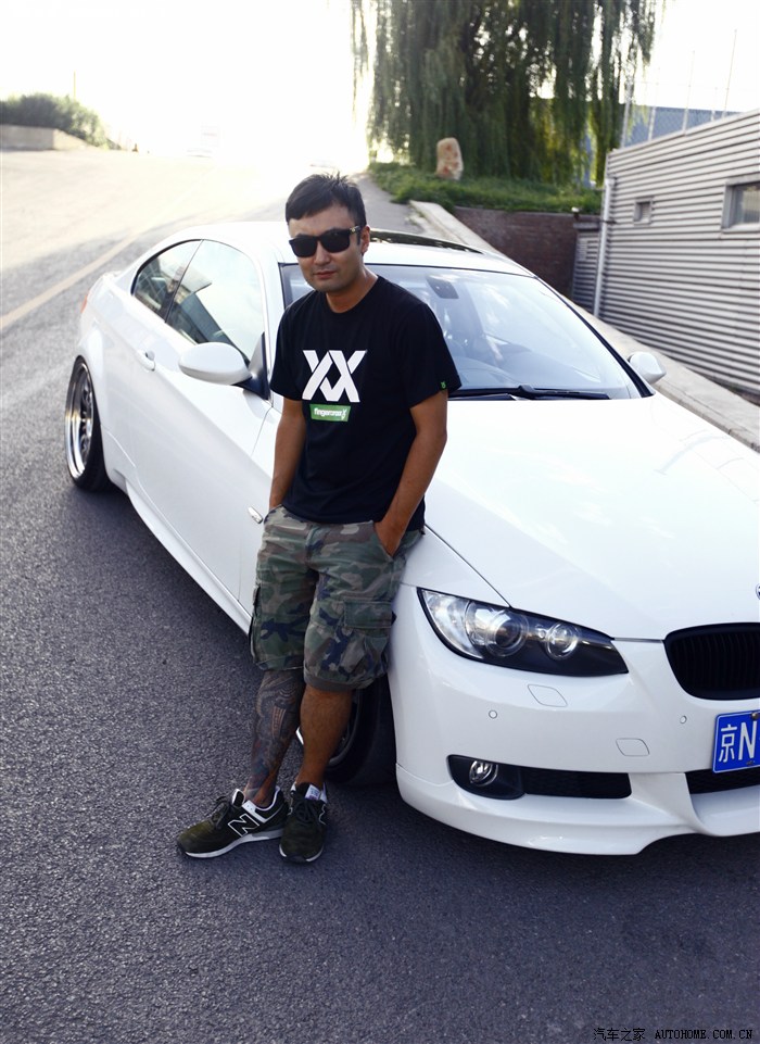 宝马e92宽体帅哥混搭