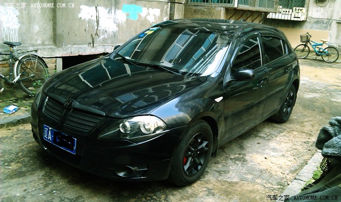 【图】15寸轮毂改色哑光黑_中华h320/骏捷frv论坛_汽车之家论坛