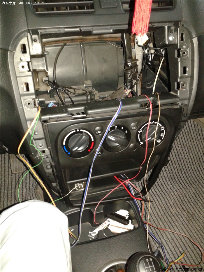 天语改装自动空调终于完工了