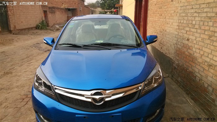 提车作业首次蓝色海马m3认证车主版主大人请给予支持一下啊