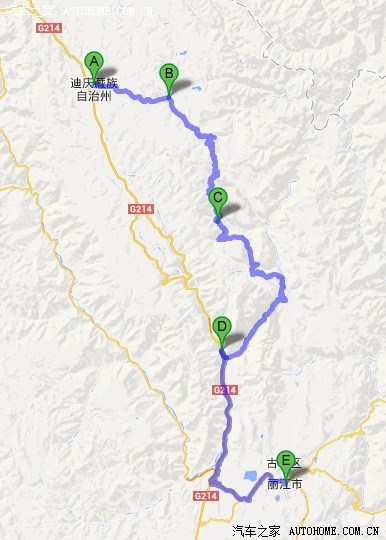 普达措旅游线路