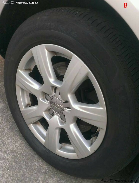 转让a4l 16寸 225/55r16 轮毂轮胎2套