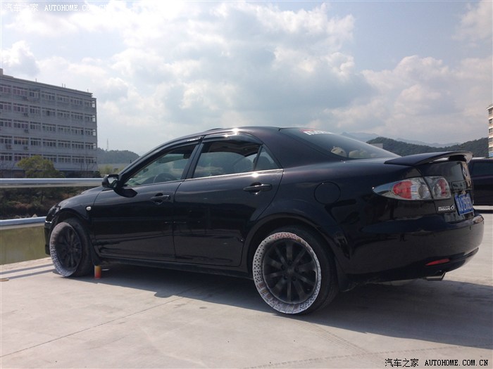 【图】辛苦劳累一天,12款马6轮毂改色_马自达6论坛_汽车之家论坛
