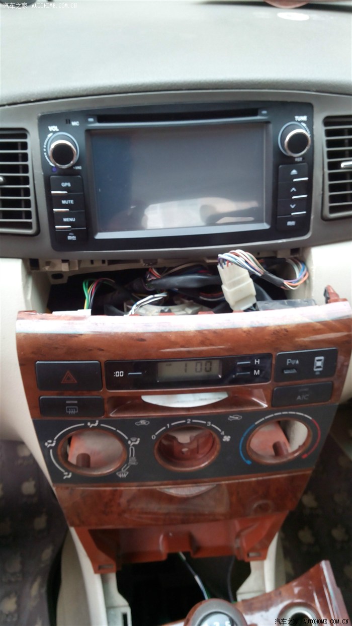 【图】自己安装车载导航_比亚迪f3论坛_汽车之家论坛