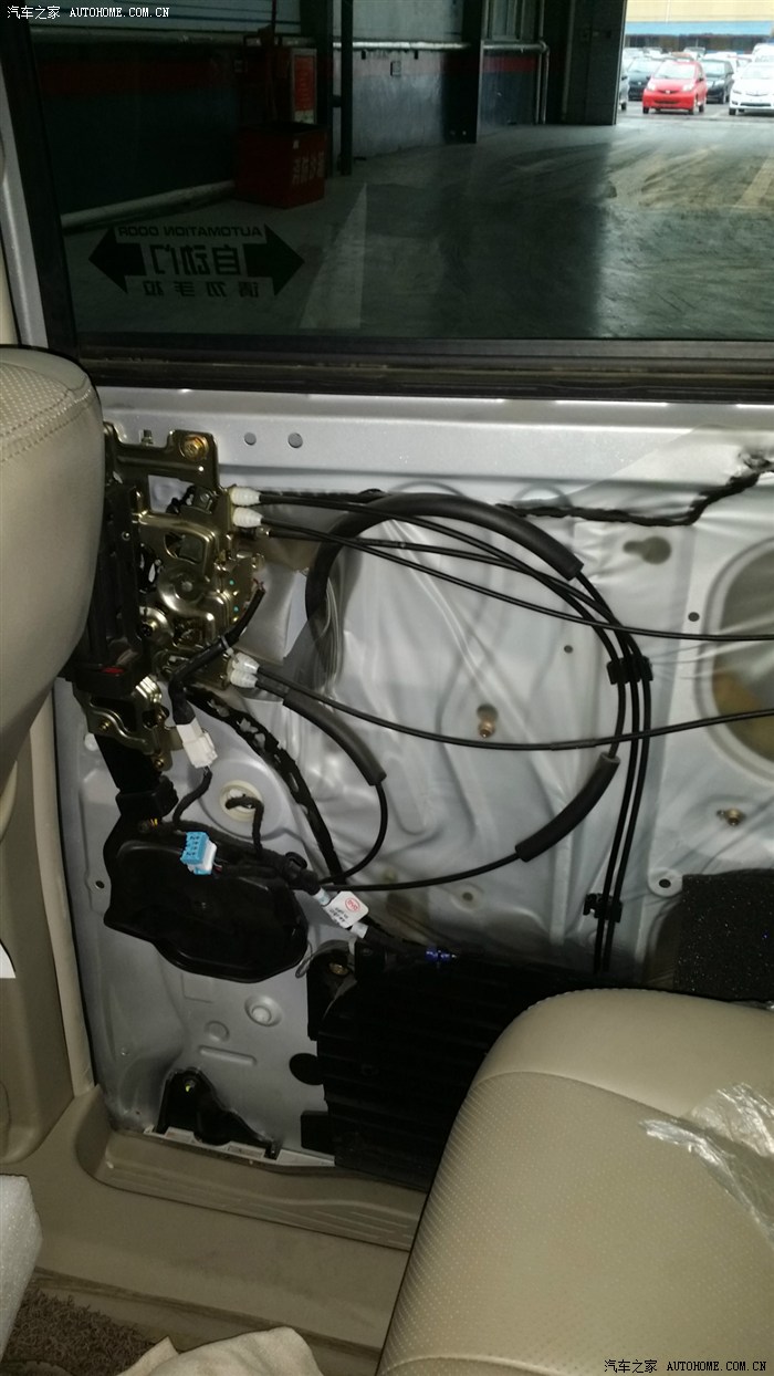 更换电动滑门电机