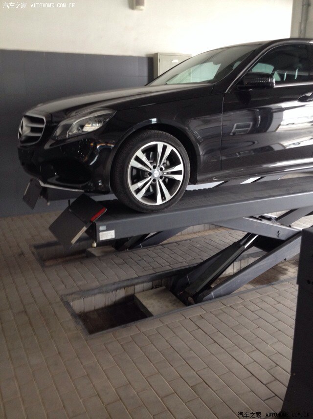 异响附修车图 14款改款奔驰e300l提车一周