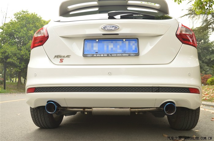 新福克斯20at改装res中尾段双出排气后续美图不要错过