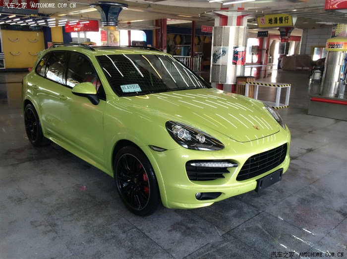 新提2014款卡宴橄榄石绿gts限量色精彩大片呈上求认证精华