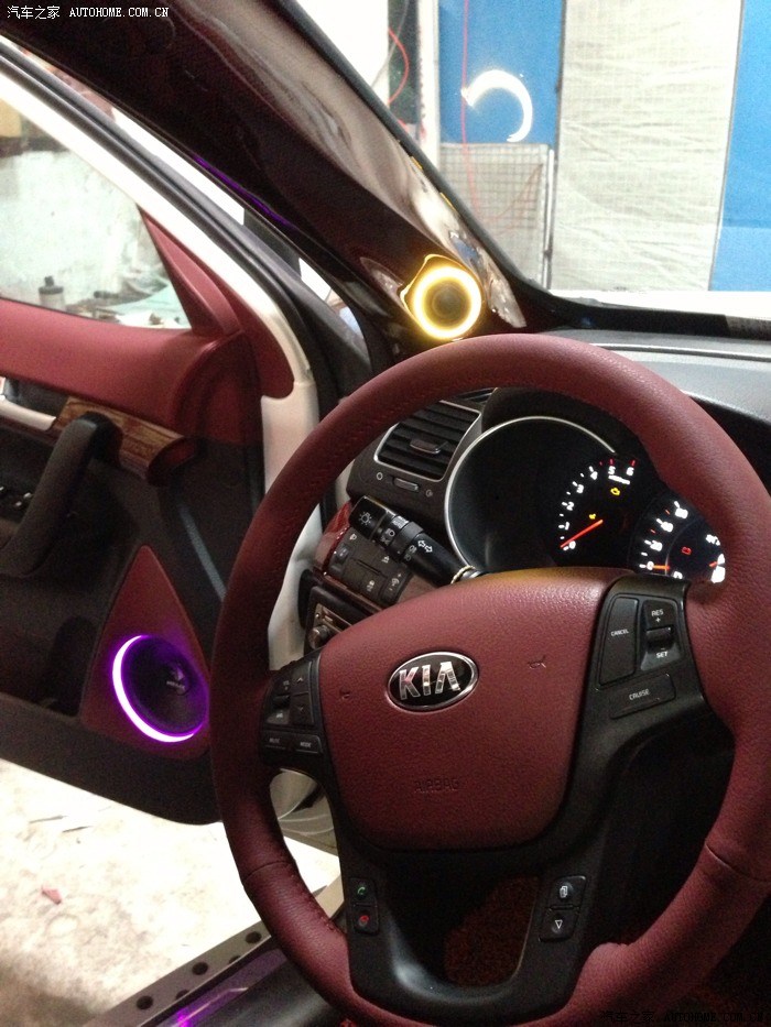 【图】大索改改内饰还不错哦_索兰托论坛_汽车之家论坛