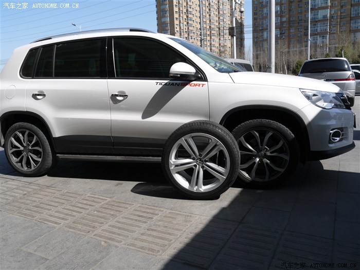 爆改途观14t第二季更换rline19寸大轮毂