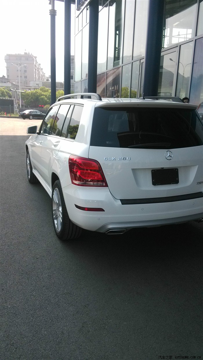 【图】昨天提车白外灰内,一波三折_奔驰glk级论坛_汽车之家论坛