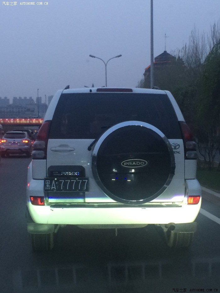 二环偶遇黑a00001黑a77777黑牌