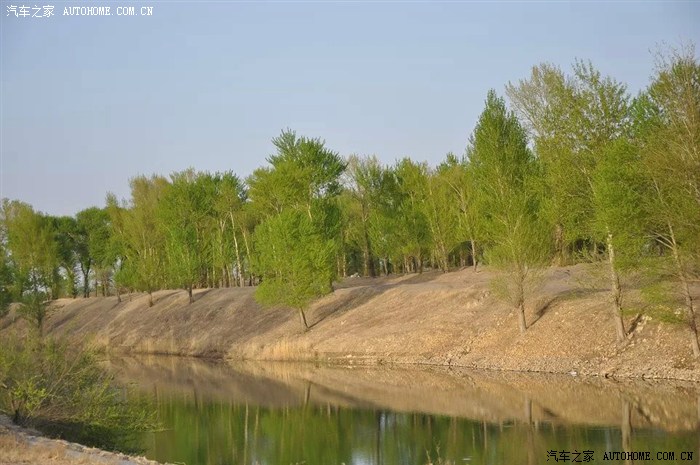 游白城洮南创业水库景色