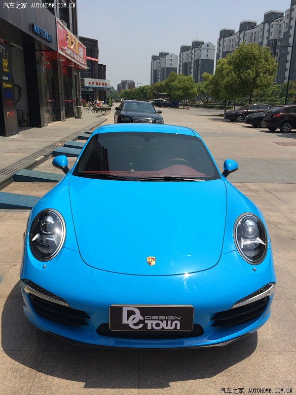 "静若止水动如脱兔"的保时捷911 babyblue 提车作业第一季