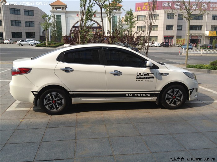 k2轮毂轮胎升级19550r16卡钳改色