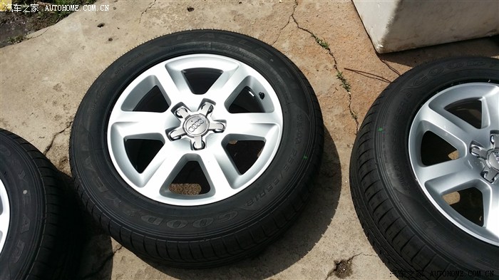 出售全新奥迪q7原厂固特异4x4轮胎