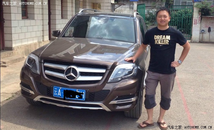 【图】申请认证车主 4月18日昆明提glk300时尚型 白云石棕_奔驰glk级