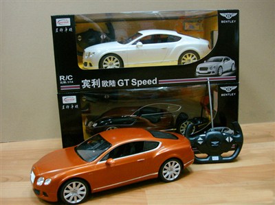 rastar星辉 1:14 宾利欧陆gt 最新款跑车车模