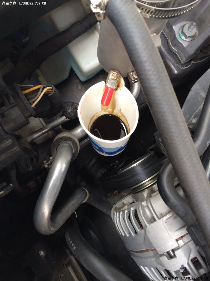 大家看看迈腾加装机油透气壶