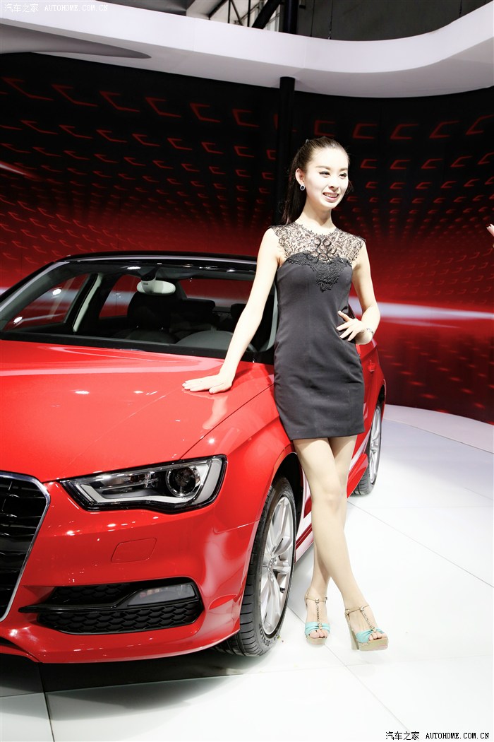 2014年唐山车展车模随拍