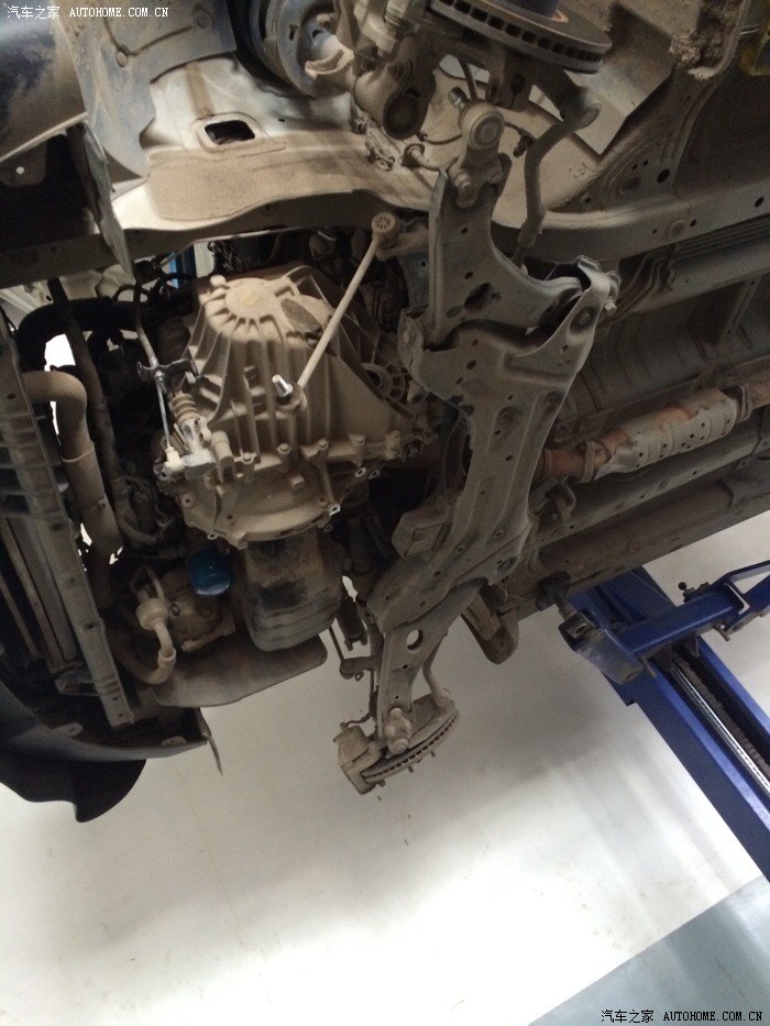 【图】更换变速箱作业,持续直播中_北京现代ix35论坛_汽车之家论坛