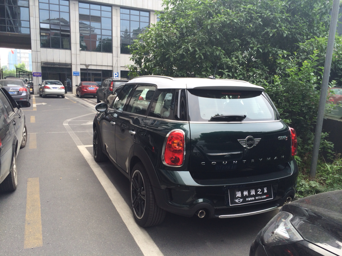 countrymancoopers绝版牛津绿提车