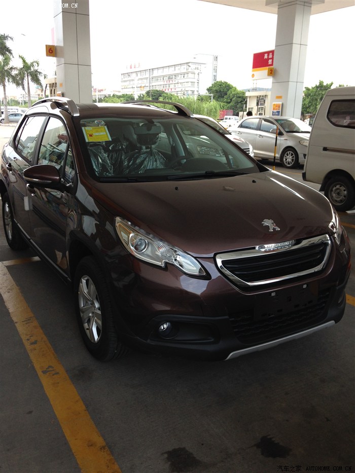 【图】棕色自潮提车改装作业_标致2008论坛_汽车之家论坛