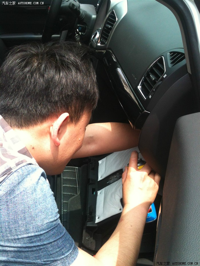 diy科帕奇空气滤芯更换,空调滤芯更换和风道清洗.