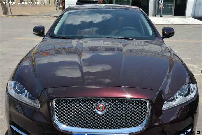 捷豹xjl鱼子酱色提车隐形车衣一条龙服务