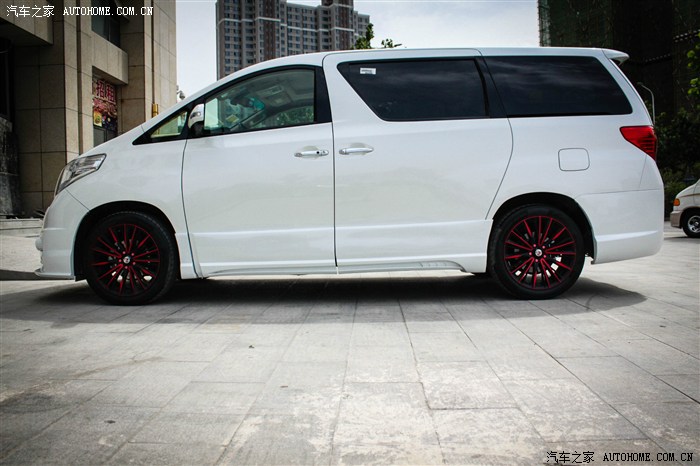 郑州枫速alphard改装日本wald包围raysversus轮毂高清大片