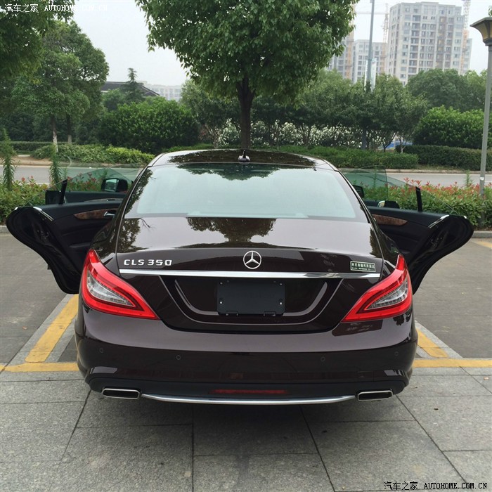 【图】cls350赤铜棕茄紫内作业,记在新款上市前_奔驰cls论坛_汽车之家