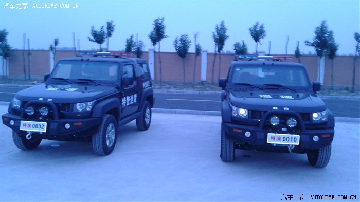 【图】特警巡逻车.40_北京bj40论坛_汽车之家论坛
