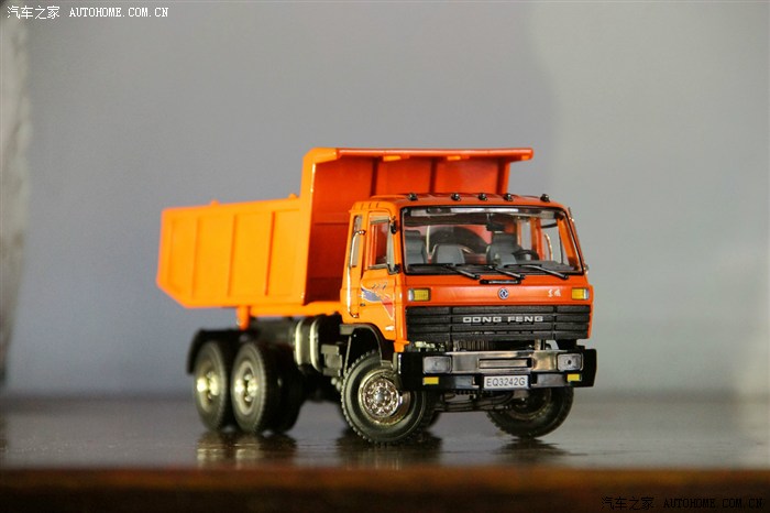 【图】东风大力神eq3242g自卸车原厂1:38模型_模型论坛_汽车之家论坛