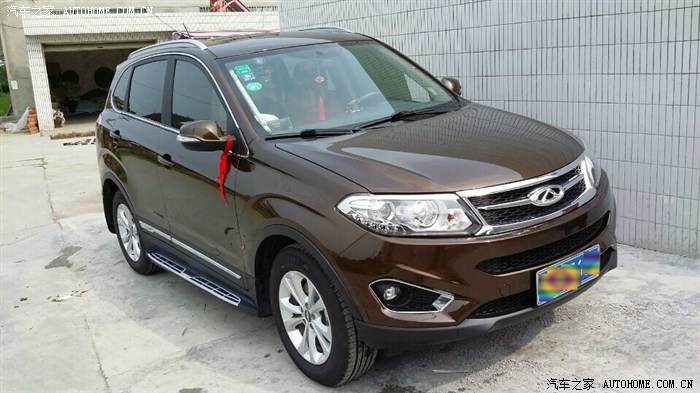 【图】迟到的作业--手动家尊赤金棕虎5(实用装潢图)_瑞虎5论坛_汽车之