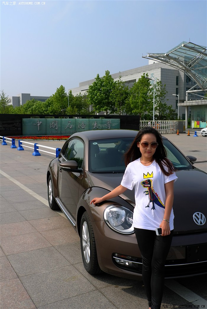 美女博士的大虫子,闪提1.4t标配太妃褐