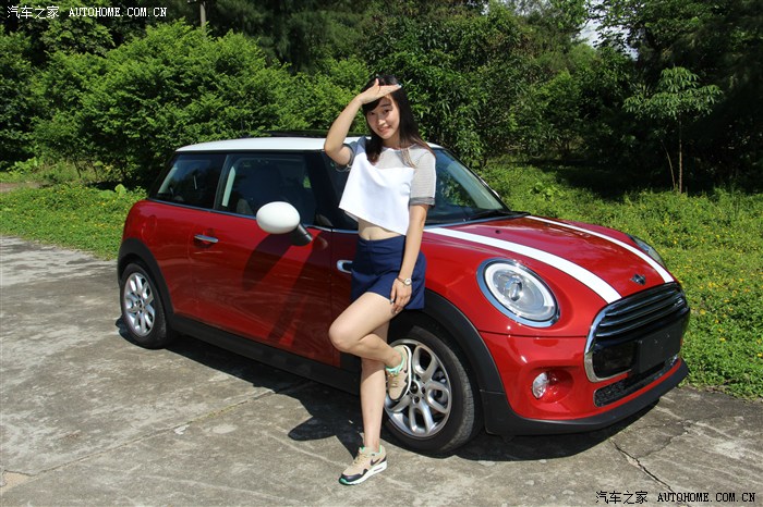 提车作业第二季14款15tminicooperex版提车媳妇当车模