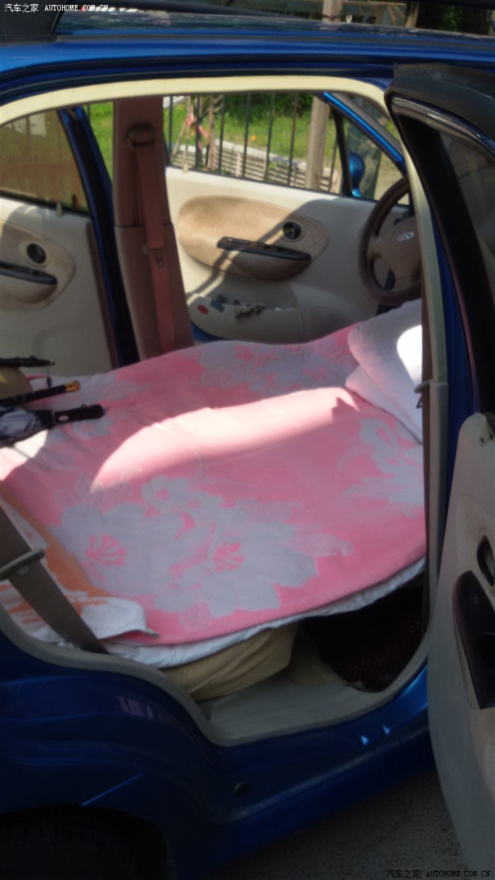 晒晒我的奇瑞qq床车改造照片