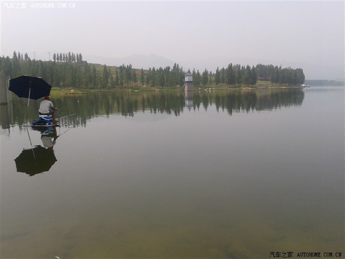 带你走进泰安市岱岳区化马湾彩山水库一起来钓鱼休闲吧