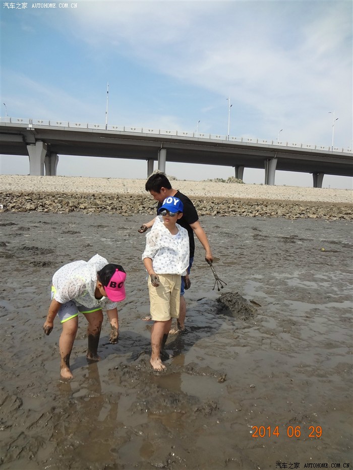 【图】体验生活----曹妃甸挖蛤篇_长安cs35论坛_汽车之家论坛