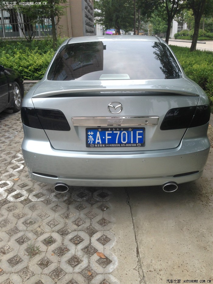 【图】银色马6外观改装,看看怎么样._马自达6论坛_汽车之家论坛