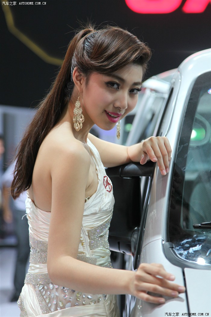 长春国际车展蒙丢丢展车及车模