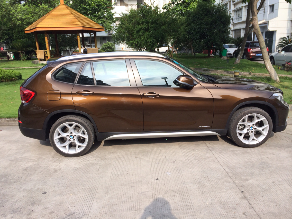 13款20i四驱,马拉喀什棕,提车作业